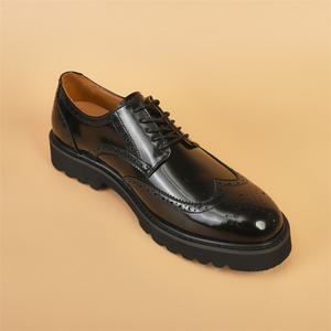 รองเท้าหนังคุณภาพสูงแบบสวม ดีไซน์กันน้ำ รองรับอุ้งเท้า ทำความสะอาดง่าย เหมาะสำหรับผู้ชายเดินทางประจำวันในวันที่ฝนตก - Product Image 5