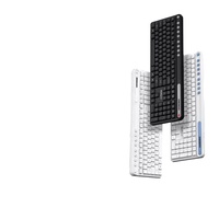 Clavier sans fil silencieux à membrane Lenovo Thinkplus K225 Pro 2.4G, 104 touches, touches rondes, touches multimédias, clavier de bureau