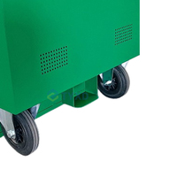 Coffre de Sellerie Portable en Métal avec Roues, Armoire de Transport Facile pour Compétitions Équestres, Caisse de Rangement à Cheval