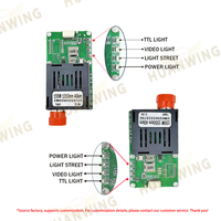 Module émetteur-récepteur fibre optique TTL 40KM, récepteur vidéo optique pour drone, SBUS CRSF PAL NTSC, FPV air-terre