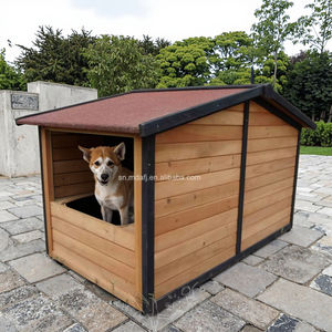 SDD011 SHUNDA Casa de Madera de Alta Calidad para Perros Villa de Lujo Impermeable para Perros de Raza Grande Casa para Mascotas - Product Image 2