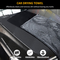 Quick Dry No Water Mark Auto Cleaning Towel Flexible Multi Purpose Microfiber Drying Towel
