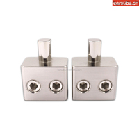 Connecteurs de bornes d'amplificateur de voiture 0GA 4GA 8GA en cuivre, installation rapide, réducteurs d'entrée pour amplificateurs de voiture, accessoires de câble d'alimentation