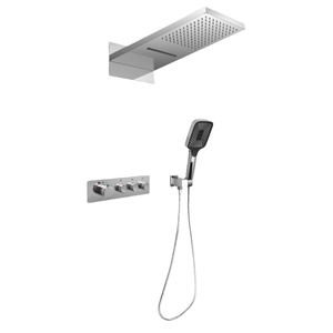 Sistema <span class=keywords><strong>de</strong></span> ducha <span class=keywords><strong>de</strong></span> <span class=keywords><strong>cascada</strong></span> <span class=keywords><strong>de</strong></span> lluvia <span class=keywords><strong>de</strong></span> un solo Mango, boquilla <span class=keywords><strong>de</strong></span> <span class=keywords><strong>baño</strong></span> <span class=keywords><strong>de</strong></span> latón, cabezal <span class=keywords><strong>de</strong></span> ducha, masaje, grifo incorporado cromado, diseño oculto - Product Image 4