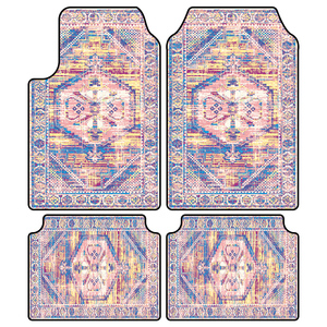 Tapis de voiture universels OEM de marque propre, motif tapis persan, ensemble de 4 pièces, sur mesure, toutes saisons - Product Image 4