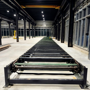 Industrial Chain Conveyor Heavy Duty Slat Chain Conveyor System for <b>Material</b> <b>Handling</b> and Assembly Line - Product Image 1