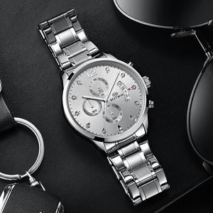 Reloj de Cuarzo Clásico para Hombre 2025 - Esfera Grande de Seis Agujas, Luminoso, con Fecha, Resistente al Agua, Venta al Por Mayor - Product Image 3
