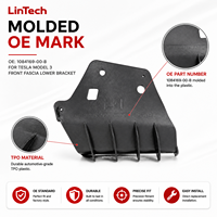 Soporte de Radiador LinTech, Gran Venta, OE 1084169-00-B 1084170-00-B, Izquierdo y Derecho Simétricos, para Tesla Model 3, Piezas de Carrocería