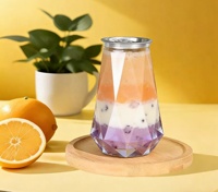 Botellas Transparentes para Bebidas de 250ml, 330ml, 500ml y 650ml con Tapas de Aluminio, Populares para Máquinas de Bebidas y Vino