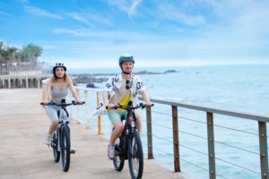 For OEM 14AH Battery Electric Bike 26-Inch Suspension Aluminum Alloy Electric Mountain Bike - Product Image 6