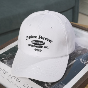 Casquettes en coton délavé d'inspiration rétro des années <span class=keywords><strong>1990</strong></span>, casquettes non structurées multicolores avec logo brodé classique - Product Image 1