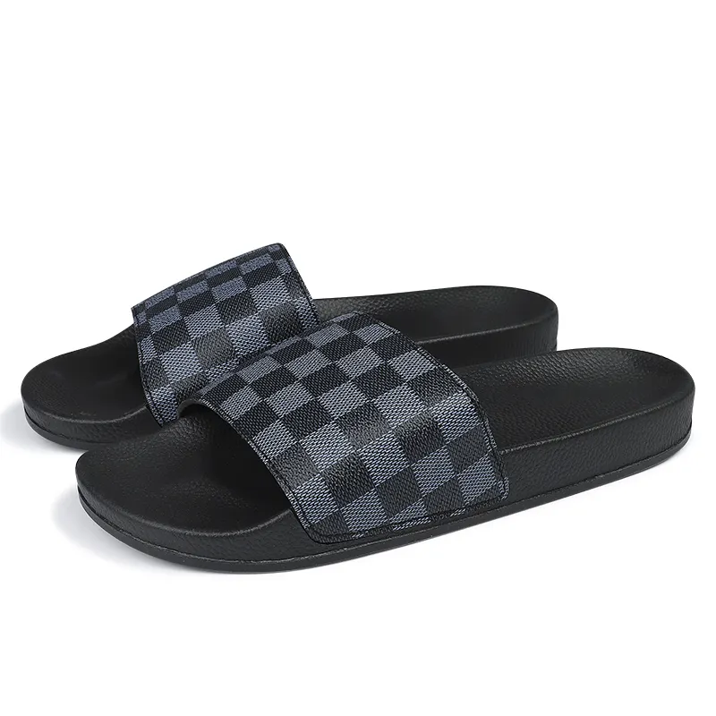 Top Sale Cheap Flat Slide Sandals Men Breathable Sneakers Soft Home Slides Sandals Shoes Slippers