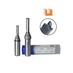 Chế Biến Gỗ Các Bộ Phận Máy Móc Tideway Tct 3 Flutes 1/2 Inch Shank Carbide End Mill Cutter Mortising <span class=keywords><strong>CNC</strong></span> Thẳng <span class=keywords><strong>Router</strong></span> <span class=keywords><strong>Bits</strong></span> - Product Image 4