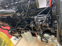 Moteur diesel 13L Cummins QSZ13-C525-II 6 cylindres turbocompressé à prix d'usine, démarrage électrique, refroidissement par eau, avec pompe