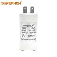 Usine Surephon longue durée de vie antidéflagrant Cbb60 CBB65 condensateur de fonctionnement avec certificats TUV CE CQC pour four à micro-ondes