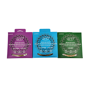 سمعية سفر مع نغمة دافئة مجموعة 6 أوتار و 90 أوتار غيتار نحاسي ملحق أداة وترية - Product Image 2