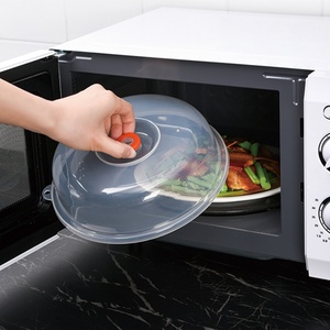 Cubierta para Platos de Comida Resistente a la Temperatura de la Cocina, Tapa para Microondas con Ventilación, Cubierta para Alimentos para Microondas - Product Image 6