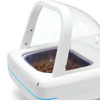 Distributeur de nourriture pour animaux de compagnie, gamelle automatique intelligente RFID pour chat, contrôle par application, alimentation programmée, reconnaissance par puce, alimentation des animaux de compagnie en intérieur