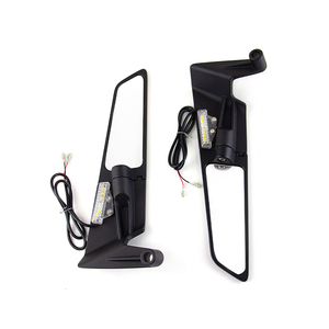 Espejos Retrovisores para Motocicleta con Intermitentes Giratorios de Alta Luminosidad, Espejo Retrovisor Lateral con Lámpara para Z900 Z650 KTM <span class=keywords><strong>MT07</strong></span> - Product Image 4