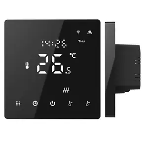 Termostato programável de aquecimento de piso de água Termostato de aquecimento com controle de wi-fi para casa inteligente Alexa