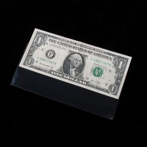 Fundas personalizables al por mayor <span class=keywords><strong>de</strong></span> papel <span class=keywords><strong>de</strong></span> polipropileno para billetes y monedas para coleccionistas, protector <span class=keywords><strong>de</strong></span> billetes y dólares - Product Image 6