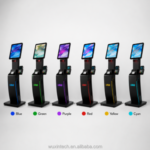 Kiosque de restauration rapide WUXIN, borne de paiement automatique à écran tactile, équipé d'un lecteur de code QR/imprimante thermique 80 mm - Product Image 3