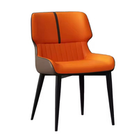 Chaise de salle à manger pivotante moderne avec assise rembourrée extensible et pieds en bois, idéale pour la maison, l'appartement, la salle de sport, le parc, le restaurant, le café