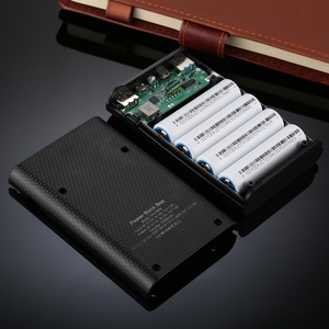 Caja de Banco de energía barata de fábrica sin batería HAWEEL DIY 4x18650 2000mAh cargador QC de doble vía caja de carcasa de Banco de energía - Product Image 5