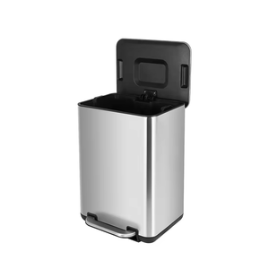 Trong Nhà Những Nơi Hình Chữ Nhật Thùng Rác Bin Thép Không Gỉ Thùng Rác Có Thể 6L/12L Nhà Sử Dụng Thùng Rác Máy Nén - Product Image 5