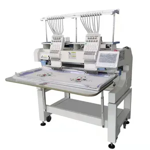 2 Head 12 Needs Multi-function High Precision Computer Embroidery Machine