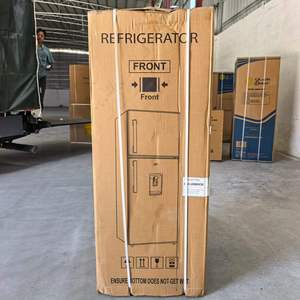 Réfrigérateur X Stock 268L à double <span class=keywords><strong>porte</strong></span>, congélateur en haut, réfrigérateur en bas, économe en énergie, pour la maison, avec <span class=keywords><strong>distributeur</strong></span> <span class=keywords><strong>d</strong></span>'<span class=keywords><strong>eau</strong></span> - Product Image 4