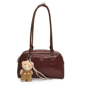 Sac à <span class=keywords><strong>bandoulière</strong></span> élégant pour <span class=keywords><strong>femme</strong></span> en similicuir souple à motif pierre, avec fermeture éclair et <span class=keywords><strong>bandoulière</strong></span> portable, sac à main tendance - Product Image 6