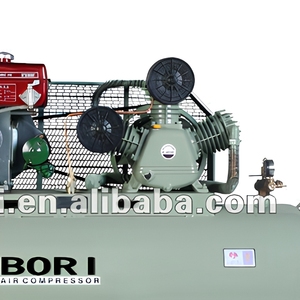 Nouveau design, vente chaude, compresseur d'air diesel portable robuste et durable, lubrifié par piston, refroidi par air, 32cfm, 10 CV, 1,25 Mpa, 500L - Product Image 5