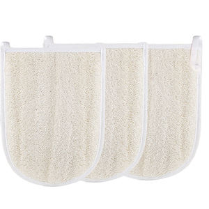 Loofah à <span class=keywords><strong>bouche</strong></span> plate pour le <span class=keywords><strong>bain</strong></span> – Nettoyant exfoliant <span class=keywords><strong>naturel</strong></span> pour la peau – Fournitures hôtelières - Product Image 4