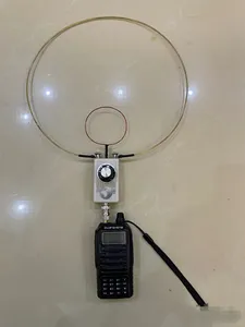 MINI-25 Antena de <span class=keywords><strong>Loop</strong></span> Magnético 14MHz-50MHz Antena HF para Rádio de Ondas Curtas Walkie Talkie Compatível com SV2CZF RX Apenas - Product Image 6