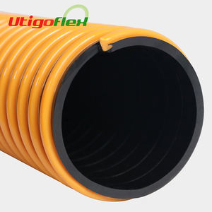 خرطوم شفط مرن من البي في سي مع تعزيز حلزوني صلب، خرطوم شفط بي في سي 5 بوصات و<span class=keywords><strong>3</strong></span> بوصات، أنابيب شفط حلزونية 100 مم - Product Image 2