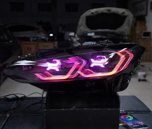 M3 G80 M4 G82 Laser RGB OSS Style Customized Version Dual DRL Upgrade Headlights Projector Headlamps for - Product Image 4