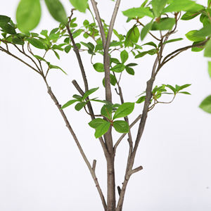 Arbre de gardénia d'île artificielle amovible en pot pour la décoration extérieure intérieure de jardin - Product Image 4