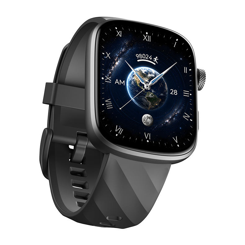 Call Screen Dial Waterproof Smart Watch Calling Square Screen Wristwatch for Sports HR ...