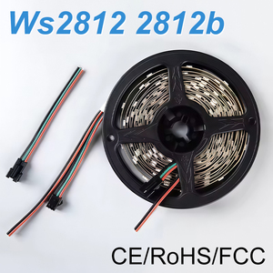 Cá nhân địa chỉ tira <span class=keywords><strong>ws2812b</strong></span> 5m 5050 SMD 60Led <span class=keywords><strong>M</strong></span> 5V 144 thông minh lập trình địa chỉ WS2812 2812b pixel RGB LED <span class=keywords><strong>Strip</strong></span> - Product Image 2