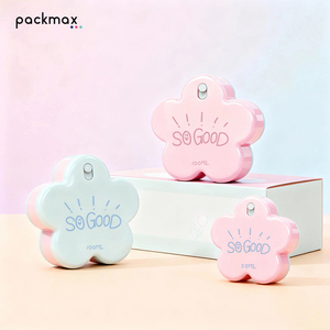 ขวดสเปรย์รูปดอกไม้พลาสติก ABS ขนาด 50 มล. – ภาชนะใส่น้ำหอมแบบเติมได้สำหรับการเดินทางลายการ์ตูน - Product Image 3