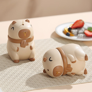 Kapibala <b>Toothpick</b> Holder Push To Pop Plastic Creative Home Use - Product Image 2