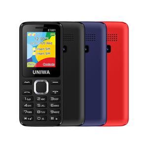 Tốt UNIWA E1801 Thẻ SIM Kép 1.8 Inch Màn Hình Quad Band 800 MAh Pin Giá Thấp Điện Thoại Di Động Cơ Bản GSM Điện Thoại Di Động Cao Cấp - Product Image 1