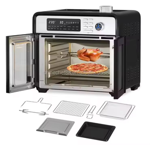 Grande friteuse à air numérique avec écran LED de 28 L, en acier inoxydable, friteuse à air électrique pour usage hôtelier - Product Image 1