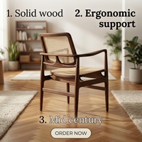 Fauteuil au design moderne et élégant, structure en bois durable de haute qualité, vente chaude pour la maison, l'extérieur, l'hôtel, les loisirs
