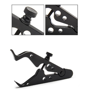 ตัวล็อคคันเร่งมอเตอร์ไซค์แบบปรับแต่งได้ CNC พร้อมตัวช่วยควบคุมความเร็วอัตโนมัติ วัสดุอะลูมิเนียมสีดำ พร้อมโอริงซิลิโคน - Product Image 6