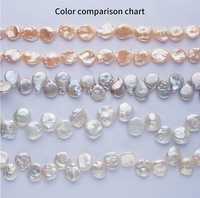 Perles d'eau douce baroques naturelles Collier Bracelet Boucles d'oreilles et boutons Perles pour la fabrication de bijoux-Perles irrégulières en vrac