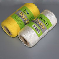 Ficelle tressée en nylon, polypropylène, polyester, 8 brins, ficelle torsadée à 3 plis, ficelle de maçon, lignes de niveau, ficelle de construction