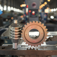 Engrenage hélicoïdal double en acier de haute précision, petit module, sur mesure, pour transmission industrielle, pièce OEM usinée CNC