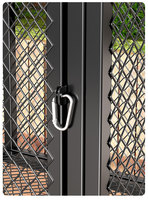 Cage à oiseaux en métal de luxe, grande capacité, facile à nettoyer, belle et durable, adaptée à tous les types d'oiseaux et de perroquets